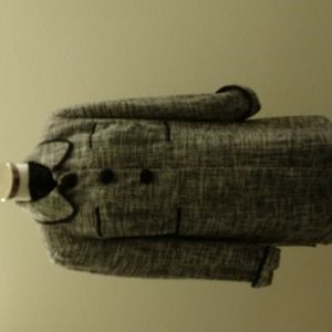 Emma James trentch coat empire waist